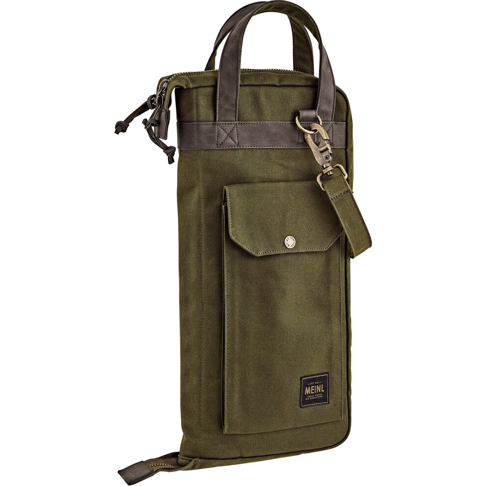Meinl Cymbals Drumstick Bag - Waxed Canvas Collection - For Sticks Ma