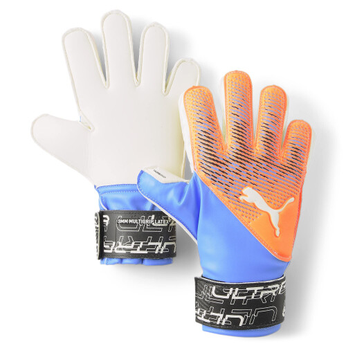 Puma PUMA Παιδικά Γάντια Ποδοσφαίρου Ultra Protect, Ultra Orange-Blue Glimmer, 9