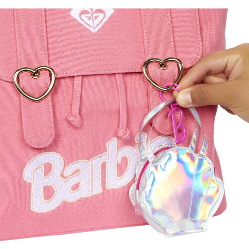 Barbie Ρούχα Barbie, Deluxe Τσάντα Παραλίας με Μαγιό και Πέντε Θεματικά Αξεσουάρ 2