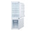 Willow Appliances Willow WBI7030WH 238L Integrated Fridge Freezer 70/30 8