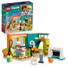 Lego Friends Leo's Room 41754 Bakning tema Sovrumsspelet Samlingsleksak fr flickor och pojkar med Olly Mini-Doll Accessories & Pet