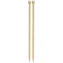 Jubileeyarn Jumbo Bamboo Knitting Needles - SUA 17 (12mm) - 16 """" Long - 1 pereche