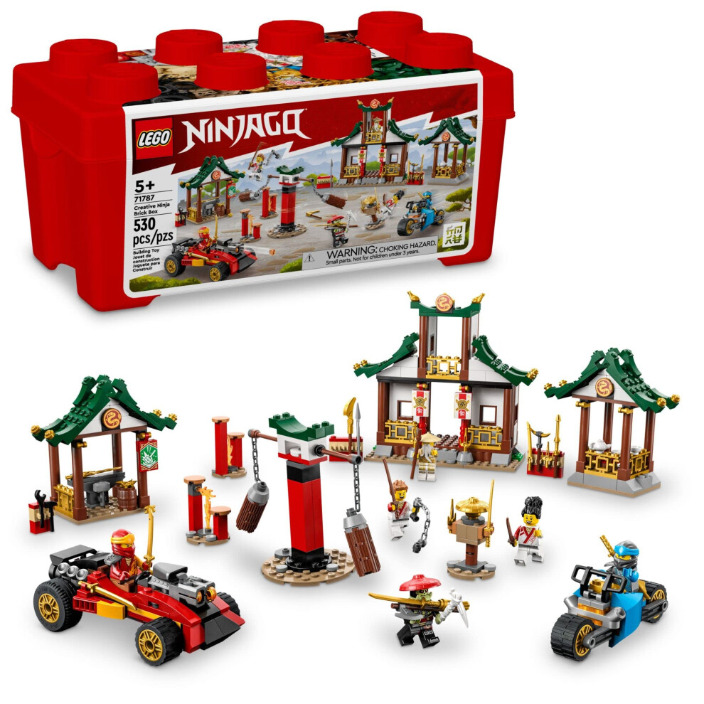 Lego Ninjago Creative Ninja Brick Box 71787 Toy Storage Bricks To Bu