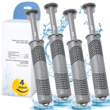 Bilinavy Spa Ag Mineralsticks f  r Whirlpool, Silberionen-Mineralkartusche, h  lt 4 Monate, pflegt, 4 St  ck, grau
