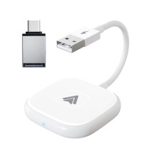 Wireless Android Auto Adapter, Wireless Android Auto Dongle, Android Auto Wireless Adapter, Plug &