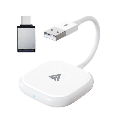 Wireless Android Auto Adapter, Wireless Android Auto Dongle, Android Auto Wireless Adapter, Plug &