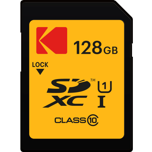 Kodak KODAK Premium Memory Card 128GB  85MBs Read Speed  25MBs Write Speed f