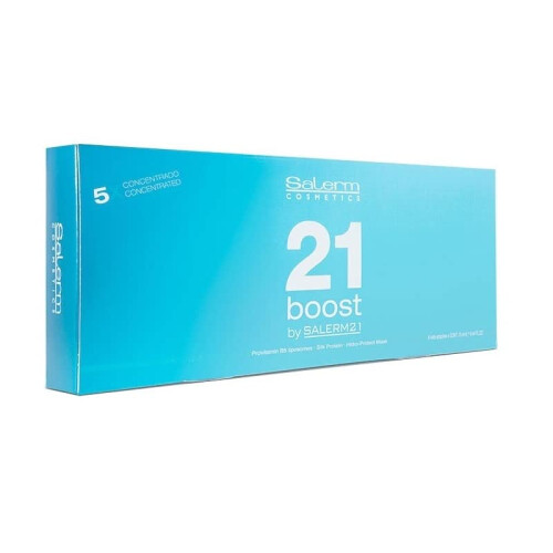 Salerm 21 Boost Μάσκα Μαλλιών Συμπυκνωμένη 8 x 13 ml