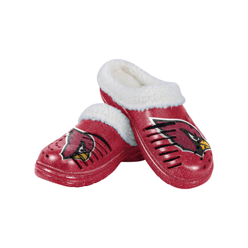 Sabot     paillettes doubl    en sherpa pour femme des Cardinals de l'Arizona NFL - L