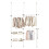 House of Home Adjustable Double Telescopic Clothes Rail Organiser Baskets Racks 4