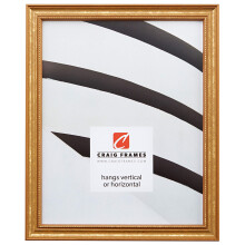 Craig Frames Stratton 17x23 Picture Frame Aged Gold