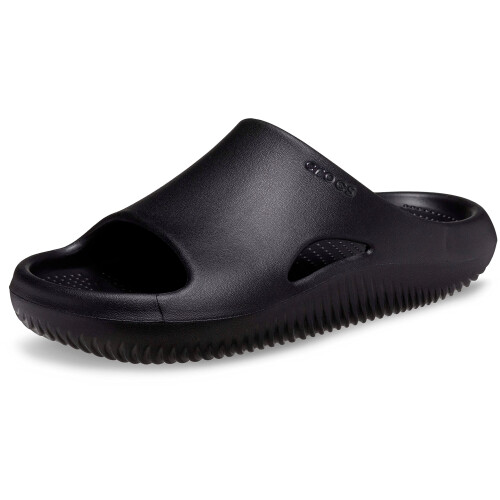 Crocs Unisex Mellow Slides Sandal  Black  9 US Men