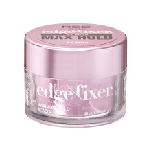 Red by Kiss Edge Fixer 24 de ore Maxime Edge Ceara fara fulgere Biotina B7 Gel de par infuzat 1.01 FL.OZ (Acacia)