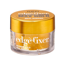 Red by Kiss Edge Fixer - 24-timmars maximal hållfasthet Edge Wax, Ingen flagning, Biotin B7-berikad hårgel,  2,99 l