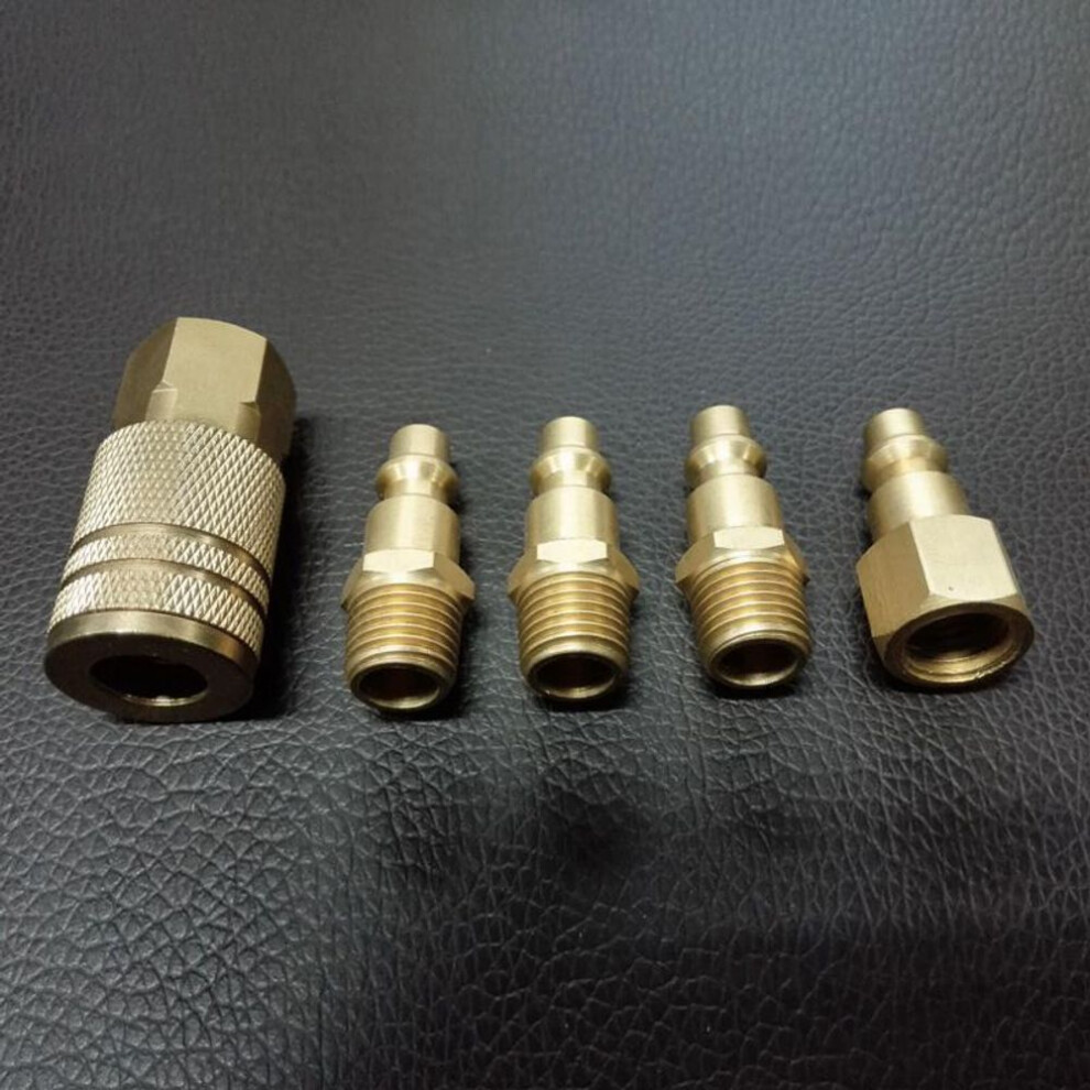 Compressor Quick Coupler Connectors Female Fitting Tools Attachments Brass