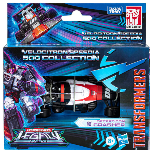 Hasbro Transformers Legacy Velocitron Speedia 500 Collection Deluxe Deceptico