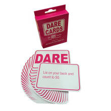 Hen Night Dare Cards in Pink