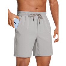 CRZ YOGA Men's Linerless Workout Shorts - 7'' Quick Dry Running Sports