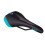 SDG Allure V2 Saddle - Lux -legeret sort/turkis 2