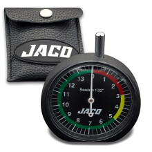 JACO TreadPro Bandenprofieldieptemeter met wijzerplaat (leest in 1/32"""")