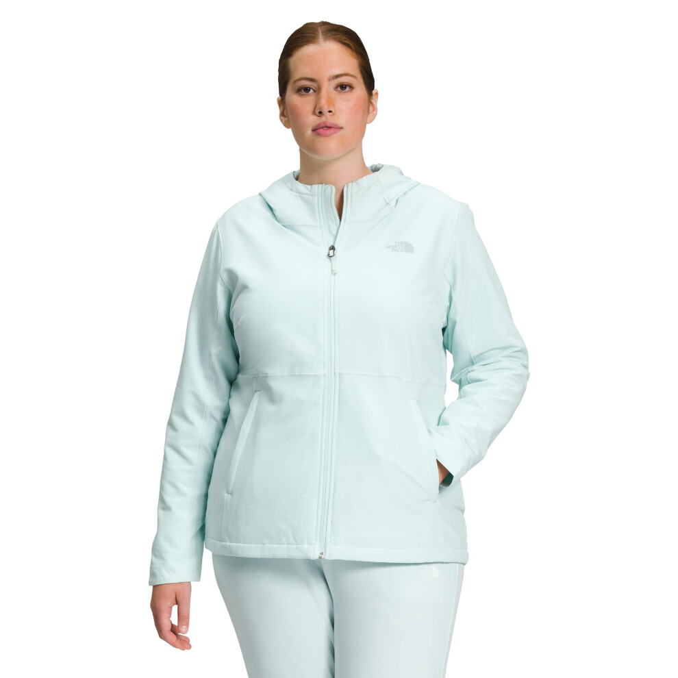 THE NORTH FACE Shelbe Raschel Hoodie Womens Jacket Skylight Blue Sz M