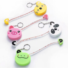 4pcs 60-inch 1,5 metri moale de masurare retractabila pentru masuratori ale corpului Retractabile dragu?e Kawaii Banda de animale Masuri de adapt