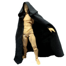 Pl   t z l   tky s klob   kom v mierke 1:12 pre fig   rku Bandai SHF Figma v mierke 15 cm (cierny pl   t)