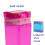 Precidio Design Drink in the Box Οικολογικό Επαναχρησιμοποιούμενο Δοχείο Χυμού, 12 oz, Ροζ 5