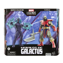 Lot de 2 figurines articul   es de 15 cm du H   raut de Galactus de la s   rie Comics Marvel Legends