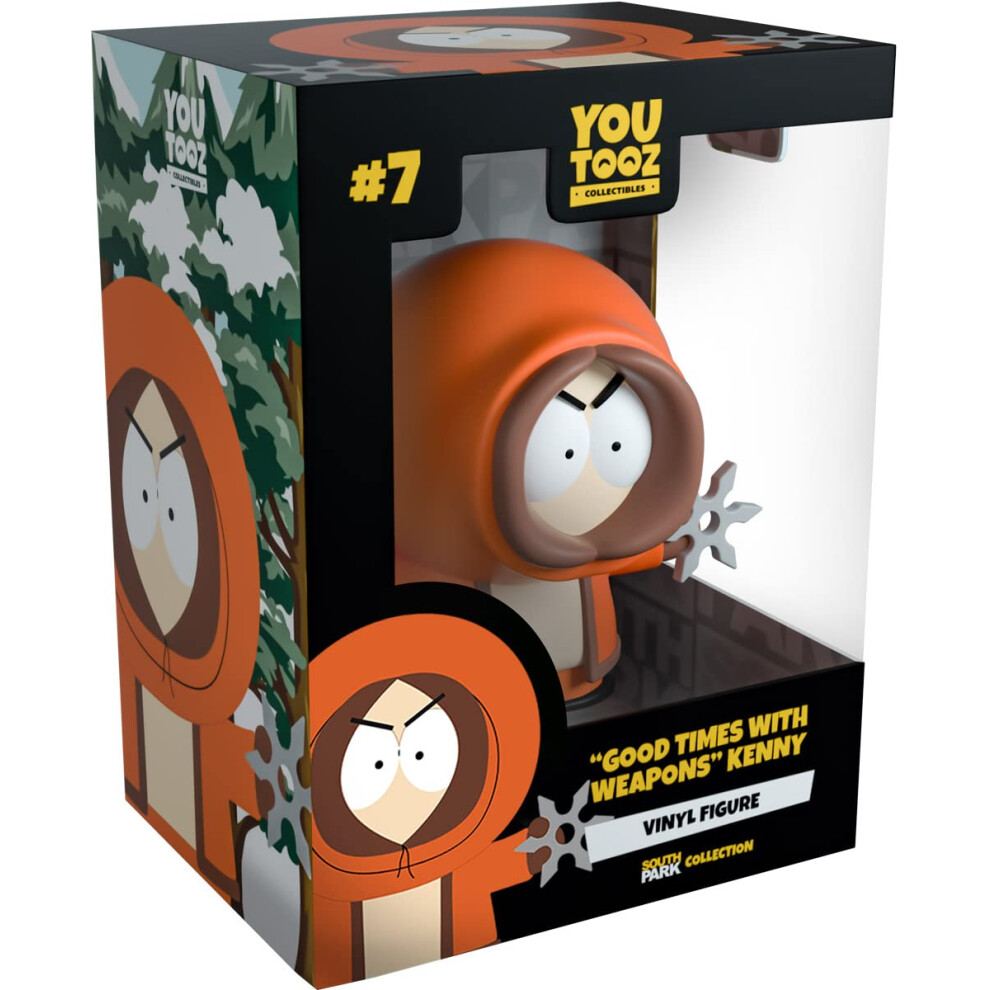 Youtooz South Park Good Times With Weapons Kenny 3.4"""" Inch Vinyl Figure Collectible South Park Kenny Vinyl Figure South Park Collection
