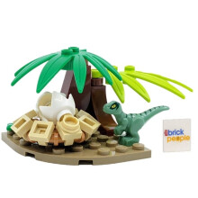 LEGO Jurassic World: Φωλιά Δεινοσαύρων με Μωρό Ράπτορα
