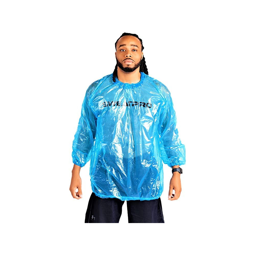 SweatPro 6pack Single use Disposable Sauna Shirt Blue