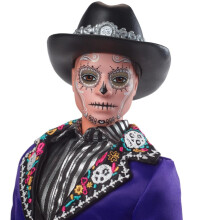 BARBIE Signature Ken Doll 2023 Dia de Muertos colecion   vel com jaqueta azul chap   u preto e boneca