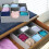 Household Essentials Drawer Organizer Tray 2 Pack  Gray  Silver 2