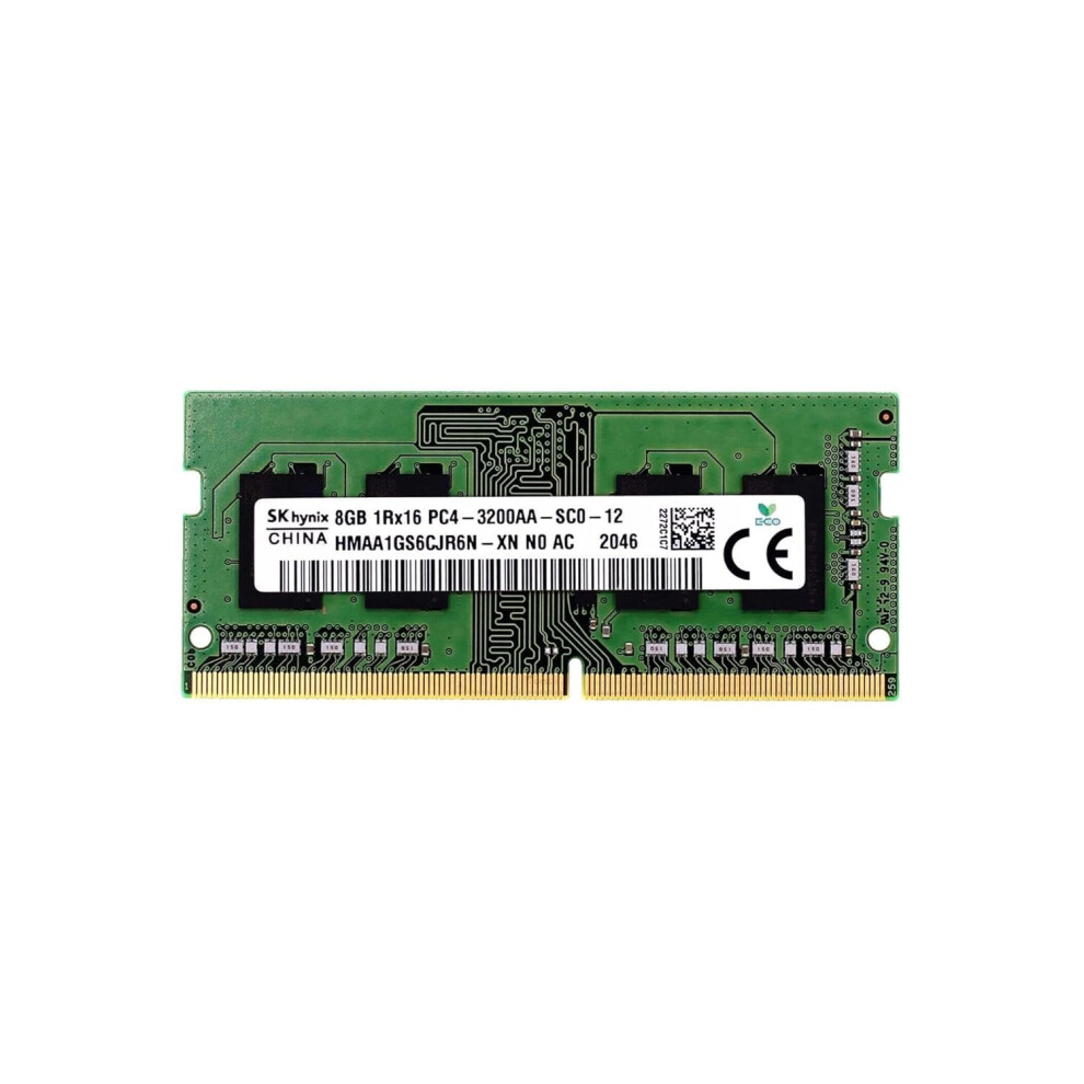 SK Hynix 8 Go SODIMM DDR4 3200 PC4 1Rx16 HMAA1gS6cJR6N-XN SO-DIMM ordinateur portable
