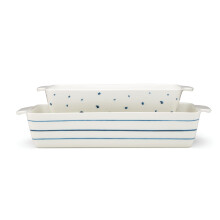 Conjunto de Assadeiras Retangulares Lenox Blue Bay 2 Peças, 9.70, Multicolorido