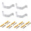Vyh Gutter Straps 2x3 Downspout Bracket Downspout Strap (4 Pack White) 1