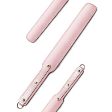 Ueemph 18 tum Riding Crop Rosa lderpaddel Super hllbar matta Paddlar Ridsportgrdor (rosa)