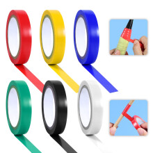 6 Rolls Drum Stick Tape Wrap  0.4in x 10.9yd PVC Non-Slip Drumstick Gr