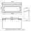 Architectural Mailboxes Windsor Plastic Wall Mount Mailbox  WMH00BAM  Black  Small Capacity 4
