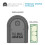 Architectural Mailboxes Edson Galvanized Steel Post Mount Mailbox  Compatibility Code A  EM110GMAM  Grey  Medium Capacity 4