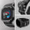 Spigen Spigen Rugged Armor Pro-etui med rem til Fitbit Versa 4 / Sense 2 - Sort 3