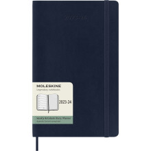 Moleskine classic 18 Month 2023-2024 Weekly Planner Soft cover Large