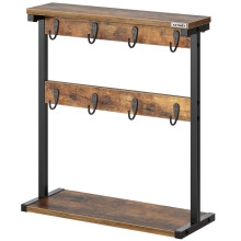 YATINEY Coffee Mug Holder for Counter 2 Tier Mug Tree Rack with 8 Ho