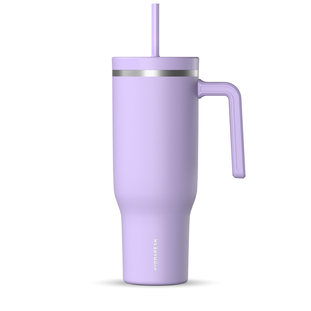 Gobelet Hydrapeak Voyager de 40 oz avec poign   e et couvercle     paille | R   utilisable S
