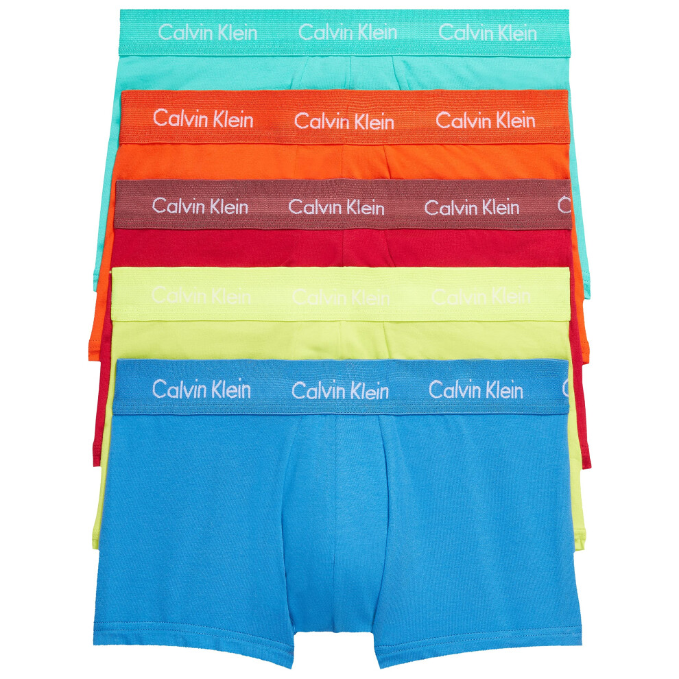 Calvin Klein Men's The Pride Edit 5-Pack Underwear  Cherry Tomato  Per