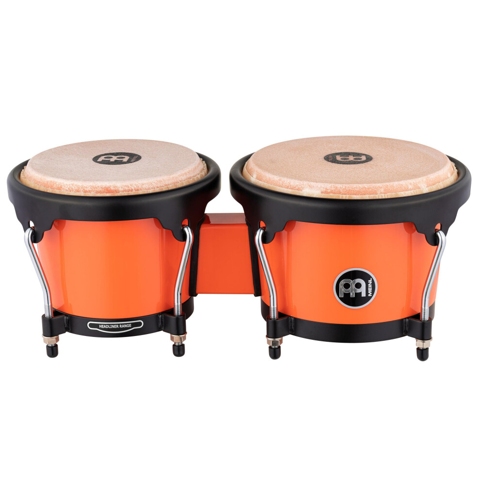 Meinl Percussion Bongos Hand Drum Set 6.5"" and 7.5"" with Synthetic S