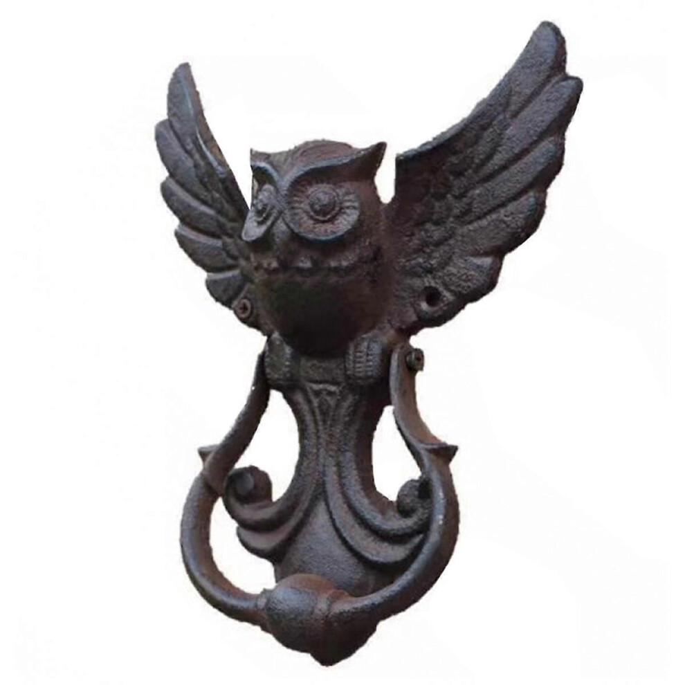 Mystical Owl Cast Door Knocker,Antique Door Handle Courtyard Door Handle 5415817217025