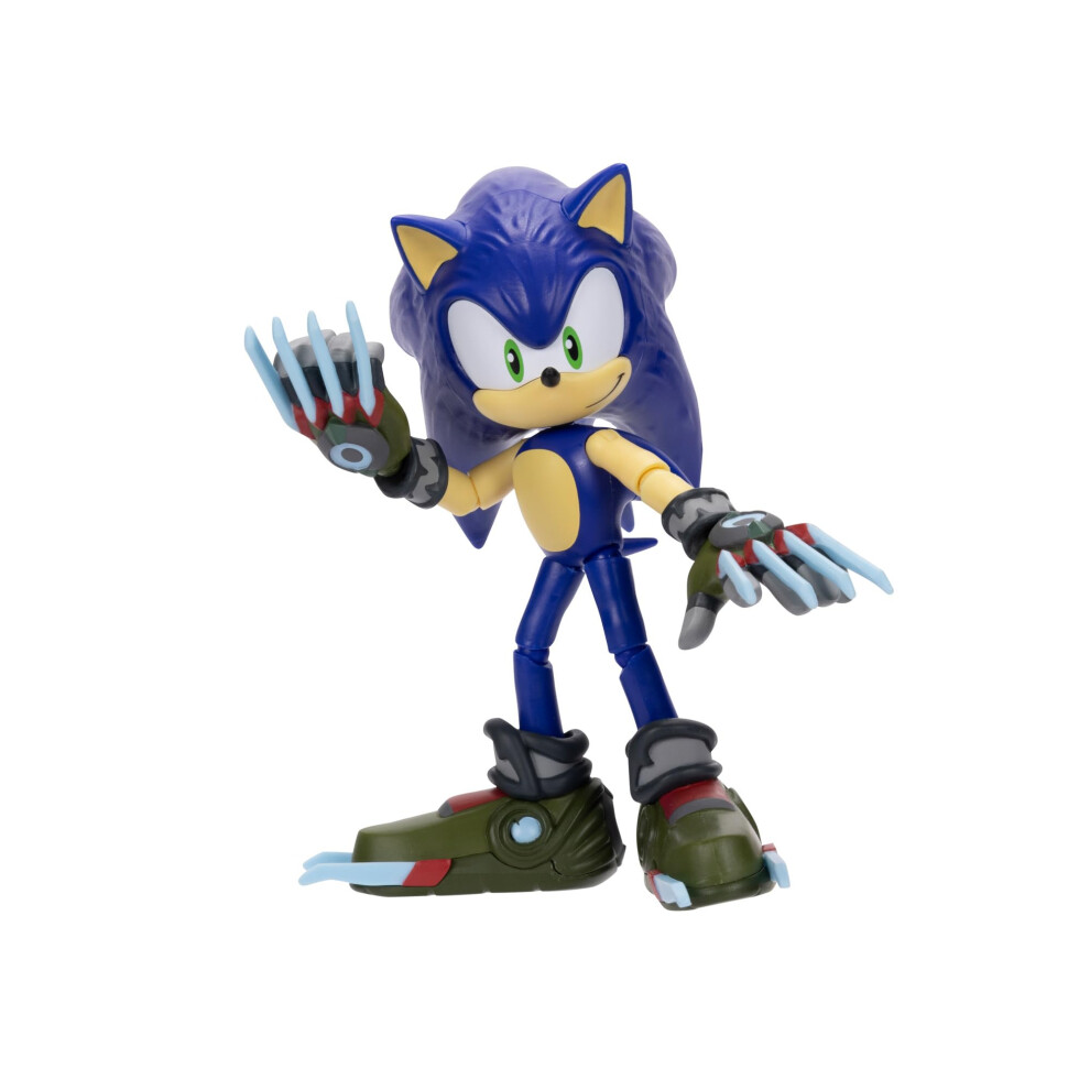 New Sonic The Hedgehog Sonic Prime 5 Articulated Action Figure - Sonic The Grim 414184