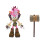 Sonic The Hedgehog Sonic Prime 5"" Thorn Rose Action Figure 2